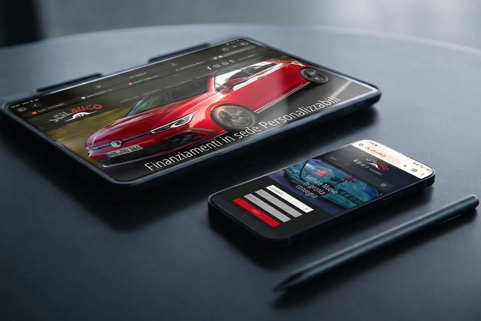 Posizionamento SEO e visibilità online per Stil Auto, settore automotive
